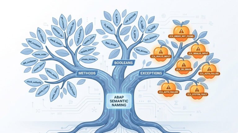 Abap semantic naming