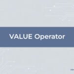 value operador