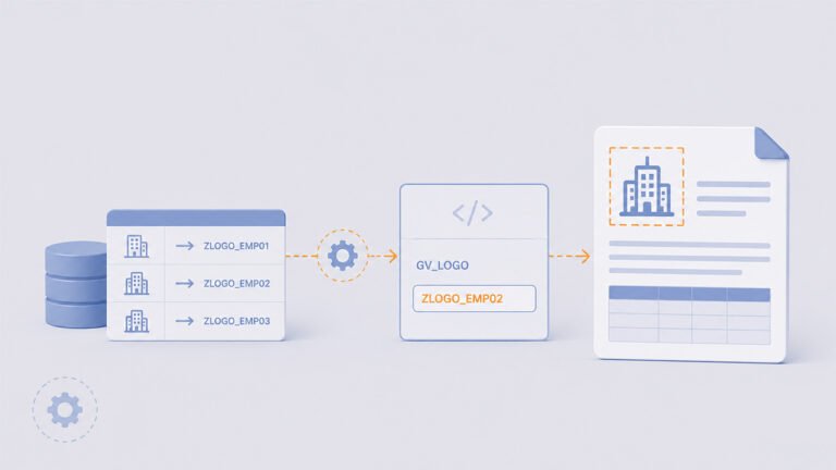 Logo dinamico en un smartform paso a paso