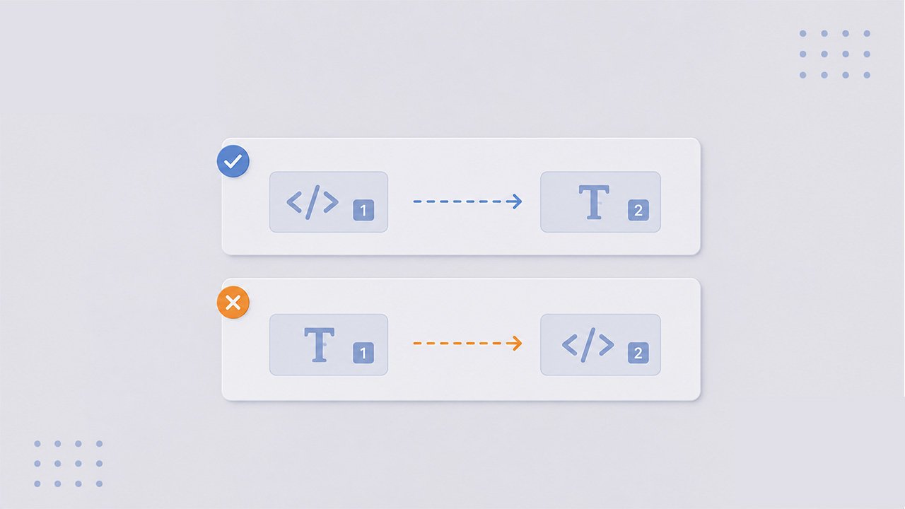 importancia del orden de los elementos en un smartform